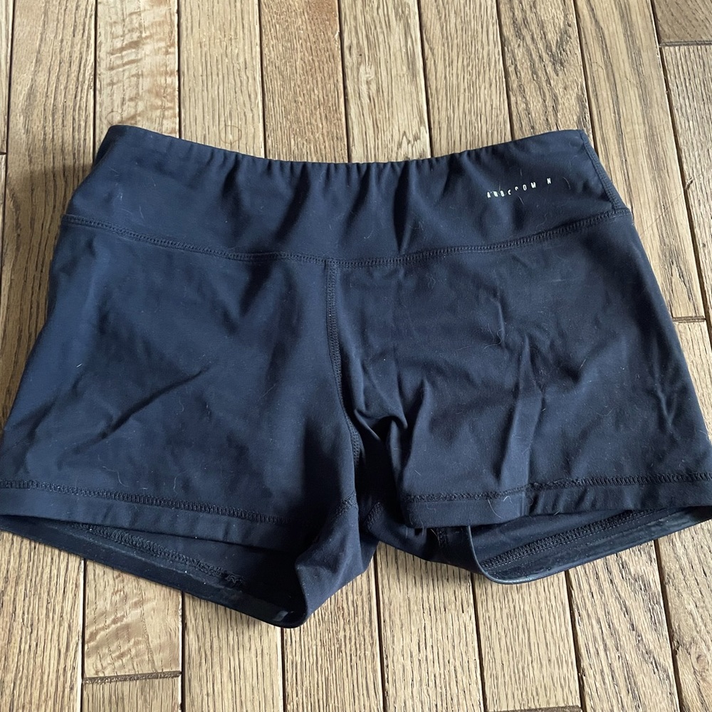 IAB Black workout shorts medium